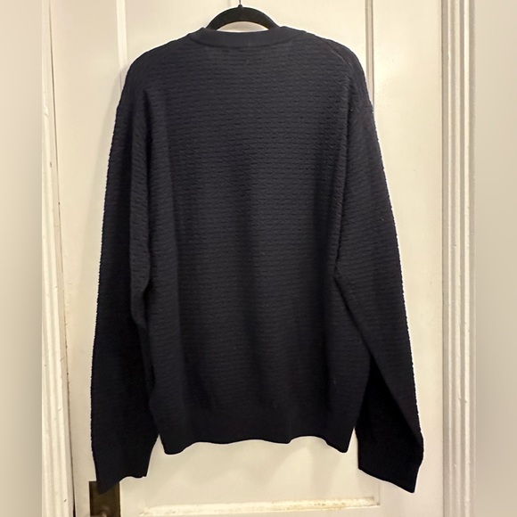 HUGO MENS NAVY SWEATER, COLOR: NAVY, SIZE: L - Picture 5 of 5